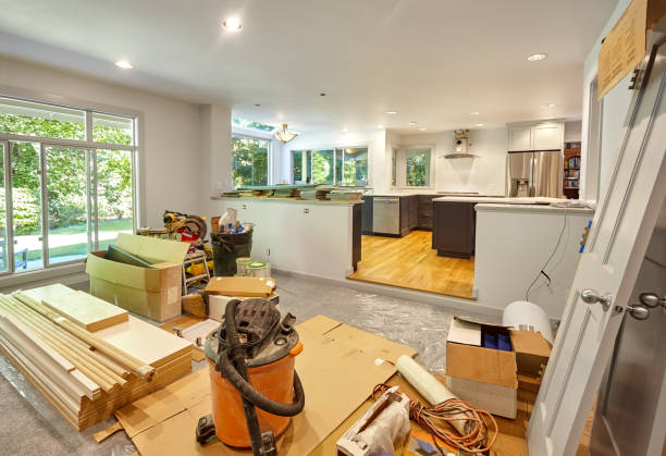 Professional Cabinet Refacing technician working in Chester, PA